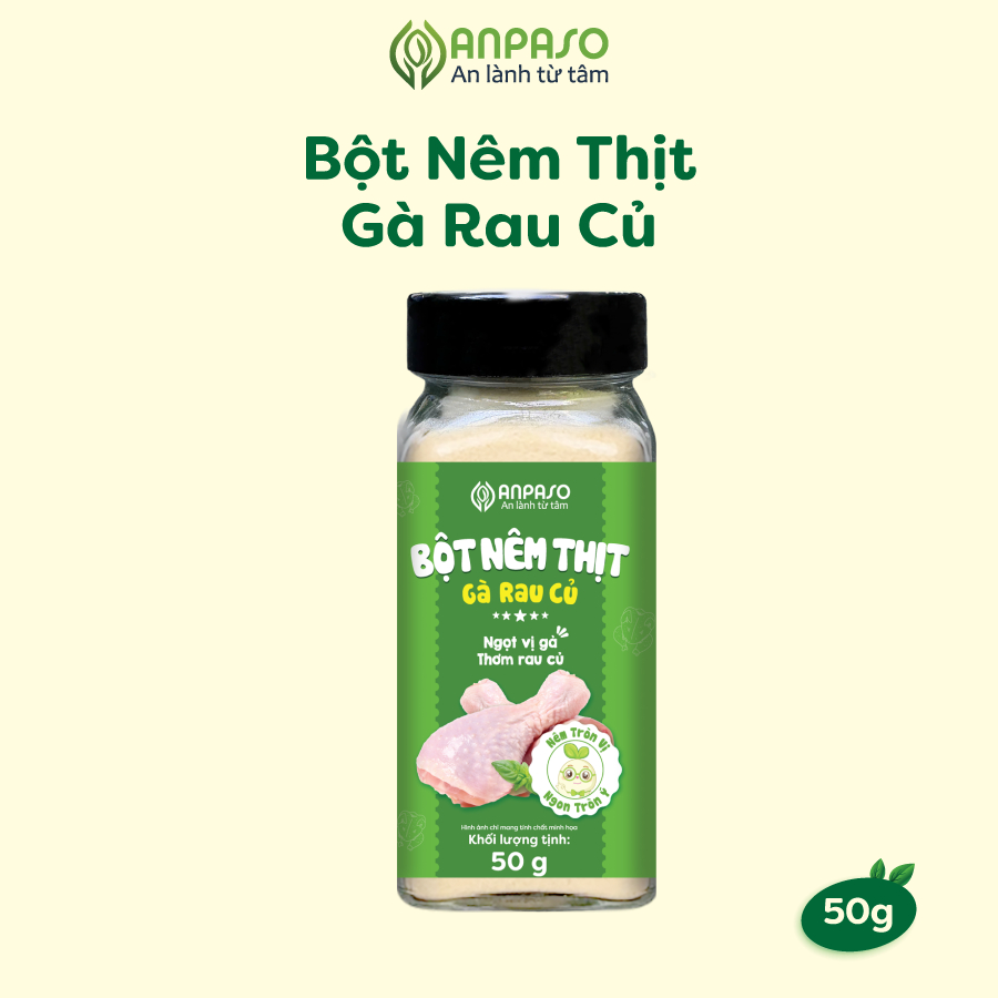 Bột nêm ăn dặm Anpaso cho bé 50g