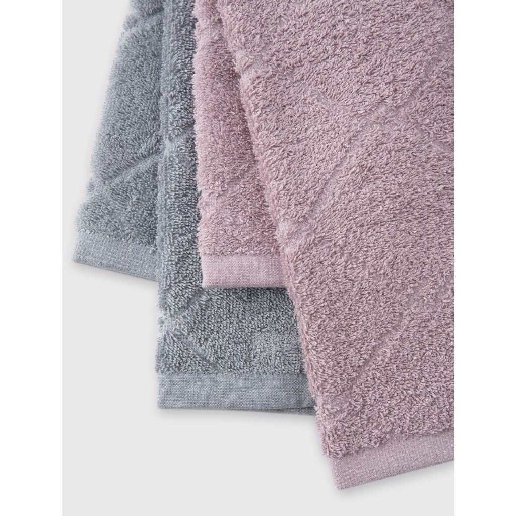 Combo 2 khăn mặt CANIFA chất liệu 100% cotton 50x30cm 9HA26A003