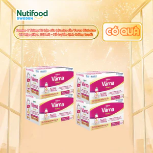Combo 4 Thùng 12 hộp sữa bột pha sẵn Varna Diabetes (48 hộp giấy x 237ml) - Hỗ trợ ổn định đường huyết