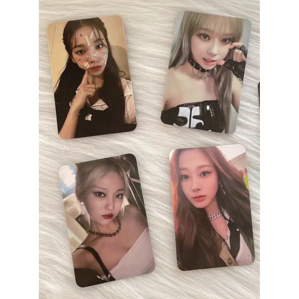 Set card ảnh unoff aespa Karina, Winter, Giselle, Ningning - Girls