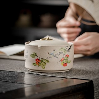 Nhiều Mẫu Mã Hũ Gốm Thô Ceramic Có Nắp Chống Mùi Chống Bụi Chống Tro Bay