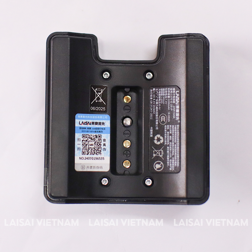 Pin LAISAI 2200mAh 7.4V C370-E – Sạc Đuôi Tròn – Dùng Cho Máy Laser LSG640SLD / LSG686SPD