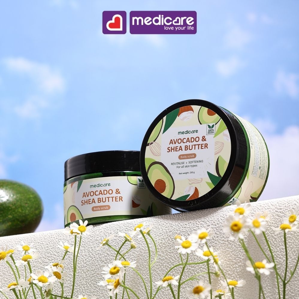 Tẩy tế bào chết MEDiCARE body scrub 250g