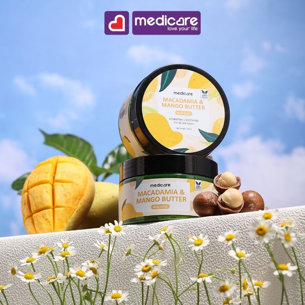 Tẩy tế bào chết MEDiCARE body scrub 250g