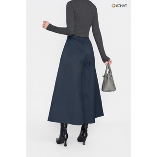 Quần Ống Rộng 𝐂𝐂𝐇𝐀𝐓 Dáng Suông Relaxed Cạp Chun Chất Liệu Kaki Cao Cấp 25QDS2022ST