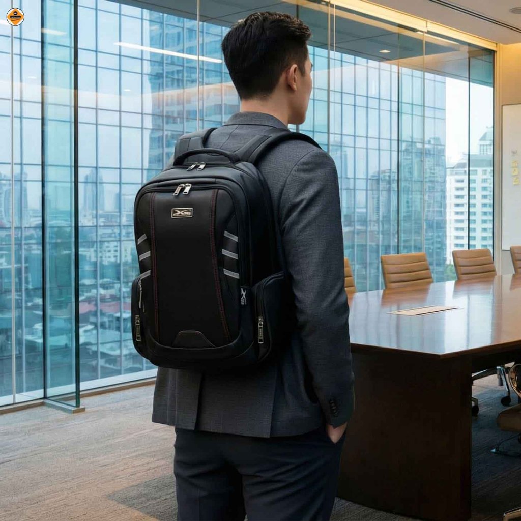 Balo Laptop Thời Trang15.6 Inch Xbags Dark Eagle XB2008 Cao Cấp, Chống Nước, Sang Trọng Mạnh Mẽ!