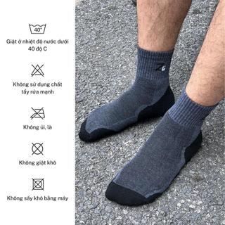 Vớ Tất Nam Cổ Trung Z6 Lót Nỉ Dày Dặn T&T SOCKS Nhiều Màu Thấm Hút Êm Ái Khử Mùi - NAM030