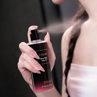 Xịt Thơm Cơ Thể WHISIS 150ml Hương Ngọt Ngào Quyến Rũ - Amber & Rose Nuit, Năng Lượng Tươi Mát