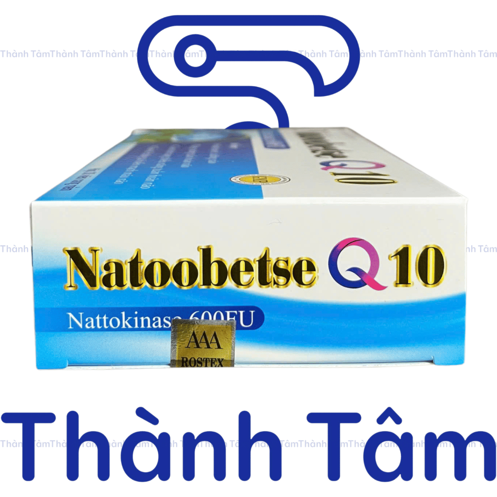 (Xanh) Viên uống NATOOBETSE Q10 XANH 30V hỗ trợ hoạt huyết dưỡng não, tăng trí nhớ, giảm hoa mắt, chóng mặt