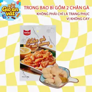 Meow Chân gà không xương chua cay (80g) - Giòn sần sật, đậm đà khó cưỡng