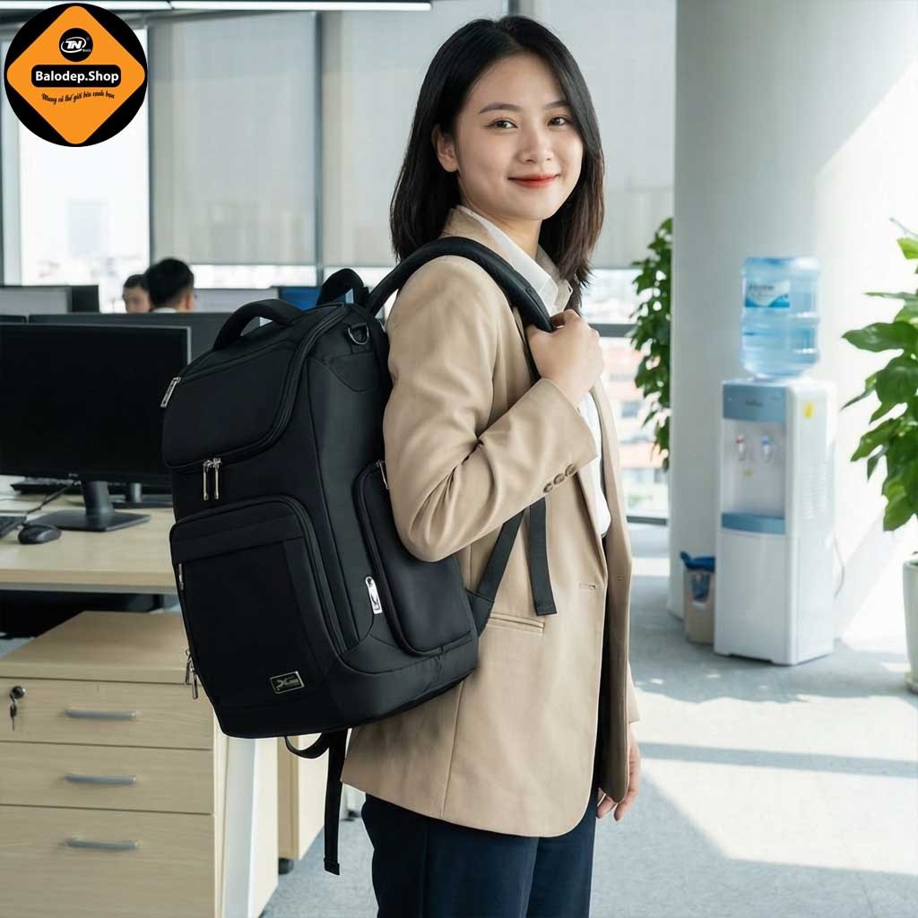 Balo Laptop Cao Cấp Xbags Prime X XB 2009 – Sang Trọng Đẳng Cấp Doanh Nhân, Đựng Laptop 15.6 Inch!