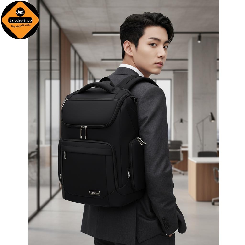 Balo Laptop Cao Cấp Xbags Prime X XB 2009 – Sang Trọng Đẳng Cấp Doanh Nhân, Đựng Laptop 15.6 Inch!