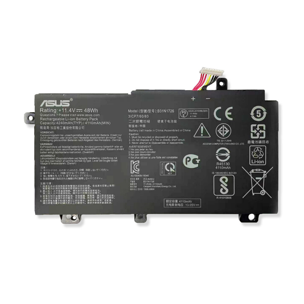 Pin Laptop Asus FX504 B31N1726 ZIN 3 CELL GAMING TUF FX504 FX505 FX506 FX80 FX86 TUF565 TUF554 New 100%