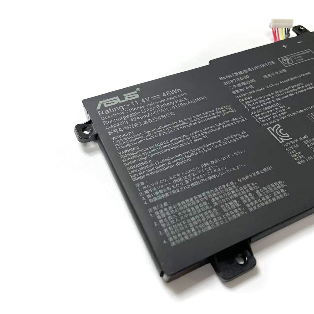 Pin Laptop Asus FX504 B31N1726 ZIN 3 CELL GAMING TUF FX504 FX505 FX506 FX80 FX86 TUF565 TUF554 New 100%