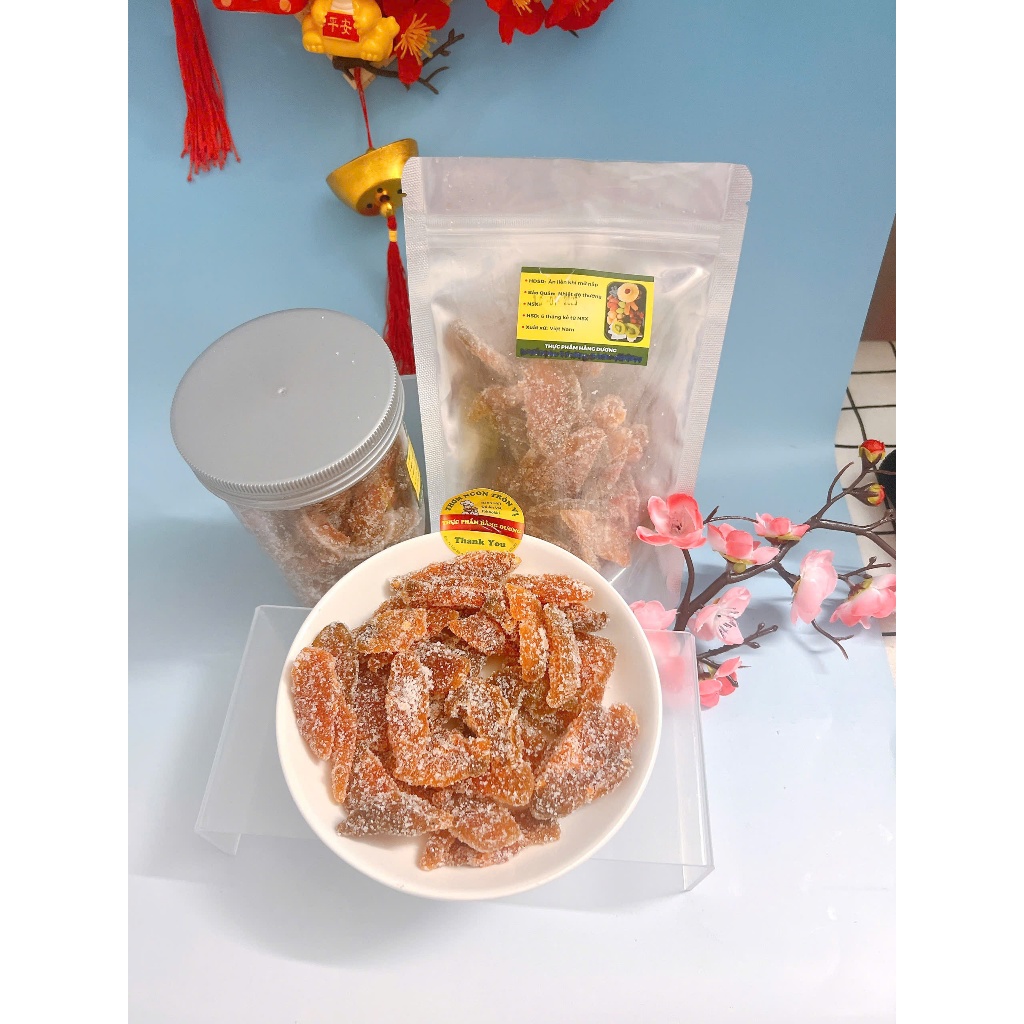 Mứt Cóc Cay Ngào Đường_ăn vặt, food, ngon
