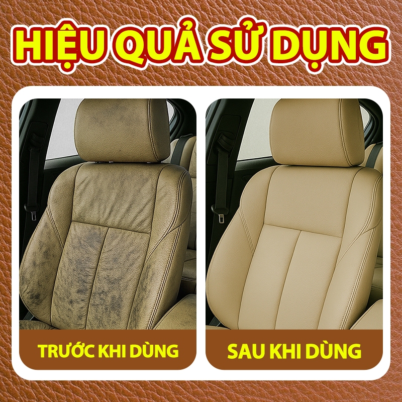 Nước đánh bóng da, Tẩy làm sạch ghế sofa,  Xịt bóng da, Nước vệ sinh chuyên biệt dùng cho ghế ngồi, nỉ, Ghế da, Tấm thảm