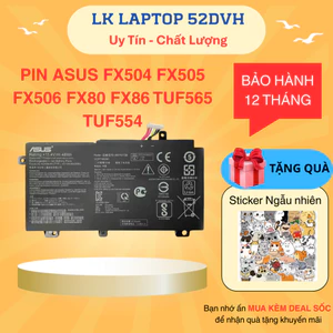 Pin Laptop Asus FX504 B31N1726 ZIN 3 CELL GAMING TUF FX504 FX505 FX506 FX80 FX86 TUF565 TUF554 New 100%