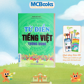 Sách - Từ điển Tiếng Việt thông dụng (Bìa Cứng Xanh) - MCBooks