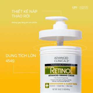 Kem Dưỡng Retinol Giúp Chống Lão Hóa Săn Chắc Da, Cải Thiện Da Xỉn Màu Advanced Clinicals