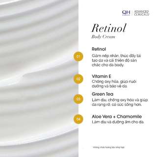 Kem Dưỡng Retinol Giúp Chống Lão Hóa Săn Chắc Da, Cải Thiện Da Xỉn Màu Advanced Clinicals