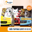 Hạt Cho Mèo S2Pet V1 Plus V2 V3 - Thức Ăn Khô Siêu Topping, Đạm 32%