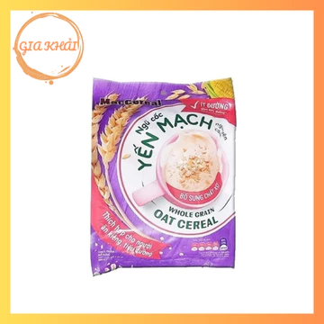 Bột Ngũ Cốc Dinh Dưỡng Ít Đường, Ngũ Cốc Yến Mạch, Ngũ Cốc Melosa, MacCereal Cãni ( túi 20 gói )