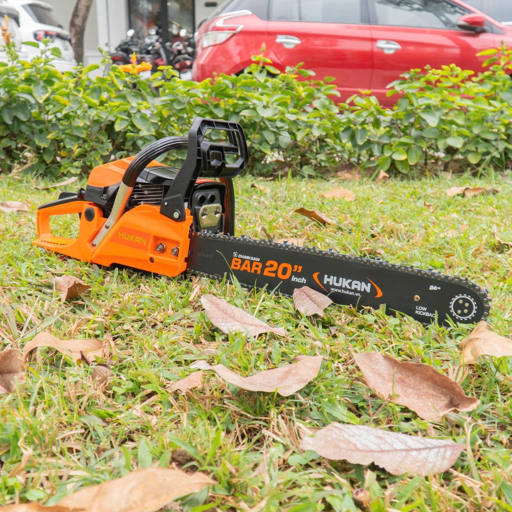 Máy cưa xích xăng HUKAN G2-CXX2002, Lam xích 20inch, Động cơ 2 thì 58CC - 2.4KW, Tốc độ 11.500v/p