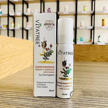 👉 Xịt Keo Ong Vitatree Super Propolis Spray With Honey 30ml – Hàng Công Ty Úc, Đủ Tem Phụ, Chính Hãng 100%, Hỗ Trợ Giảm