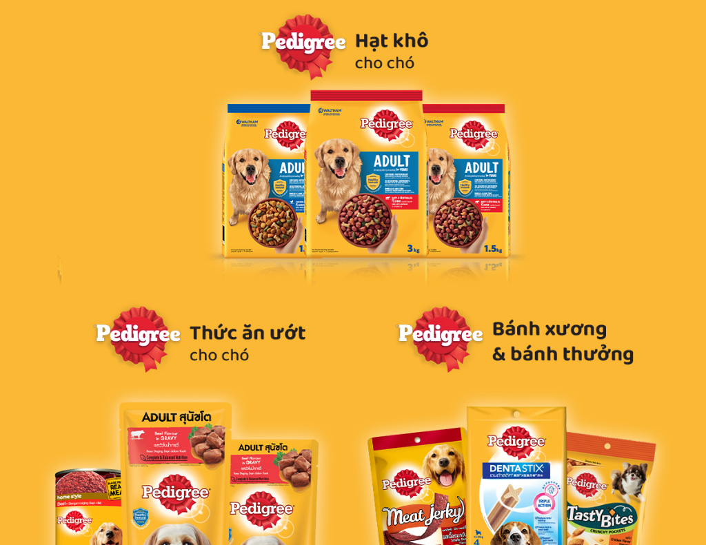 Mô tả Thức Ăn Cho Chó Con Dạng Sốt PEDIGREE NutriDefence - Vị Bò, Trứng và Rau (80g, 12 Gói) - 11