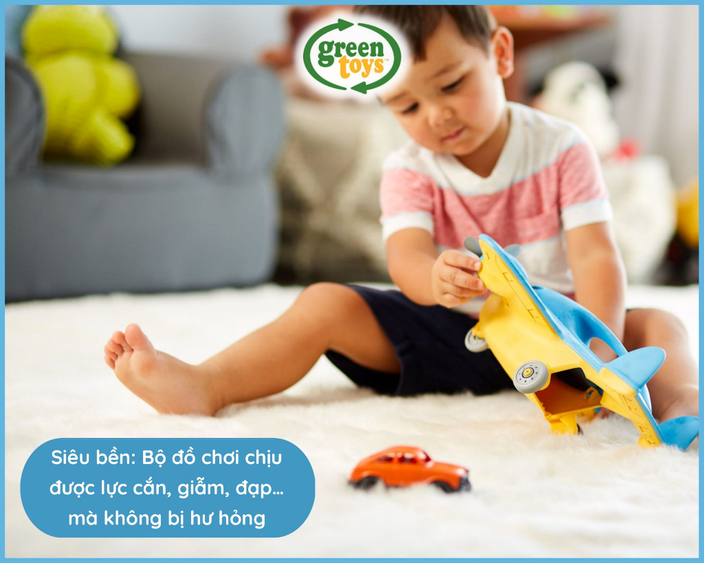 Mô tả Đồ Chơi Máy Bay Vận Tải Green Toys Cho Bé Từ 3 Tuổi - 3