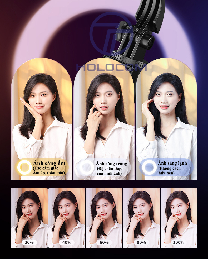 Gậy Chụp Ảnh B11s - Đèn Selfie