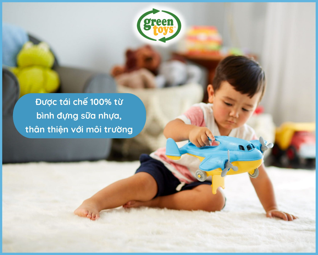 Mô tả Đồ Chơi Máy Bay Vận Tải Green Toys Cho Bé Từ 3 Tuổi - 4