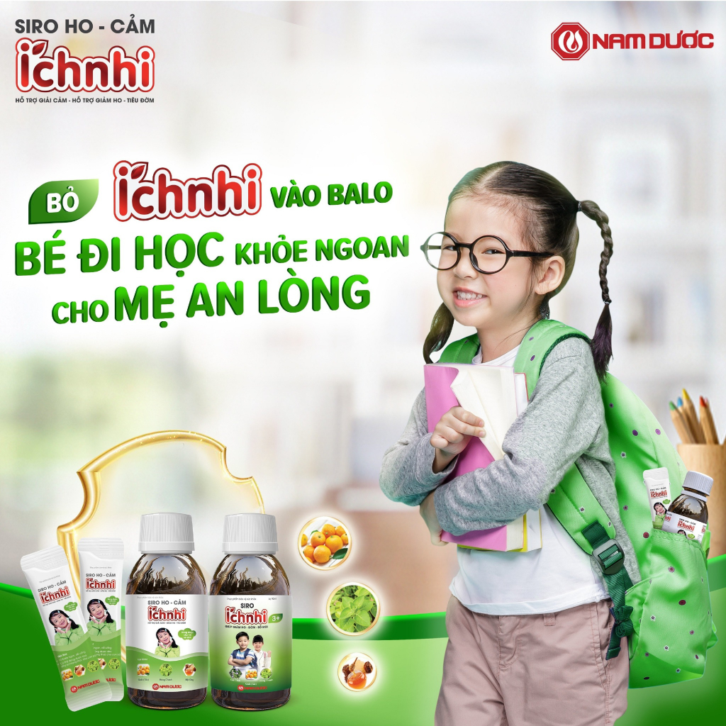 Mô tả Siro ho cảm Ích Nhi hộp 30 góix5ml hỗ trợ giải cảm, giảm ho,sổ mũi,tiêu đờm, dùng cho trẻ nhỏ,bà bầu - 1