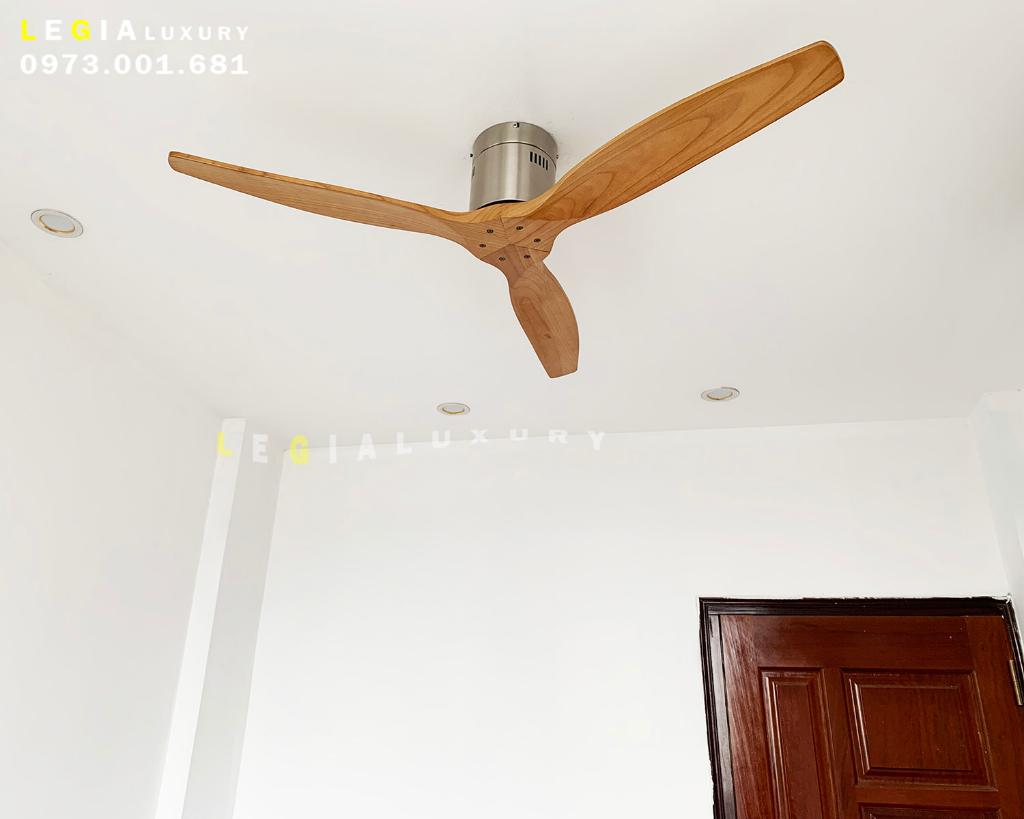 Mô tả Quạt Trần Gỗ Phong Cách Đông Dương LÊ GIA LGFAN689V - Chiều Cao 23cm - Sải Cánh 132cm - Bảo Hành 5 Năm - 4