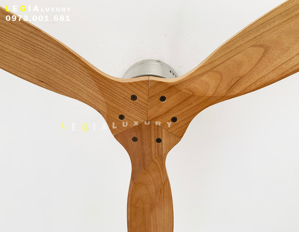 Mô tả Quạt Trần Gỗ Phong Cách Đông Dương LÊ GIA LGFAN689V - Chiều Cao 23cm - Sải Cánh 132cm - Bảo Hành 5 Năm - 6