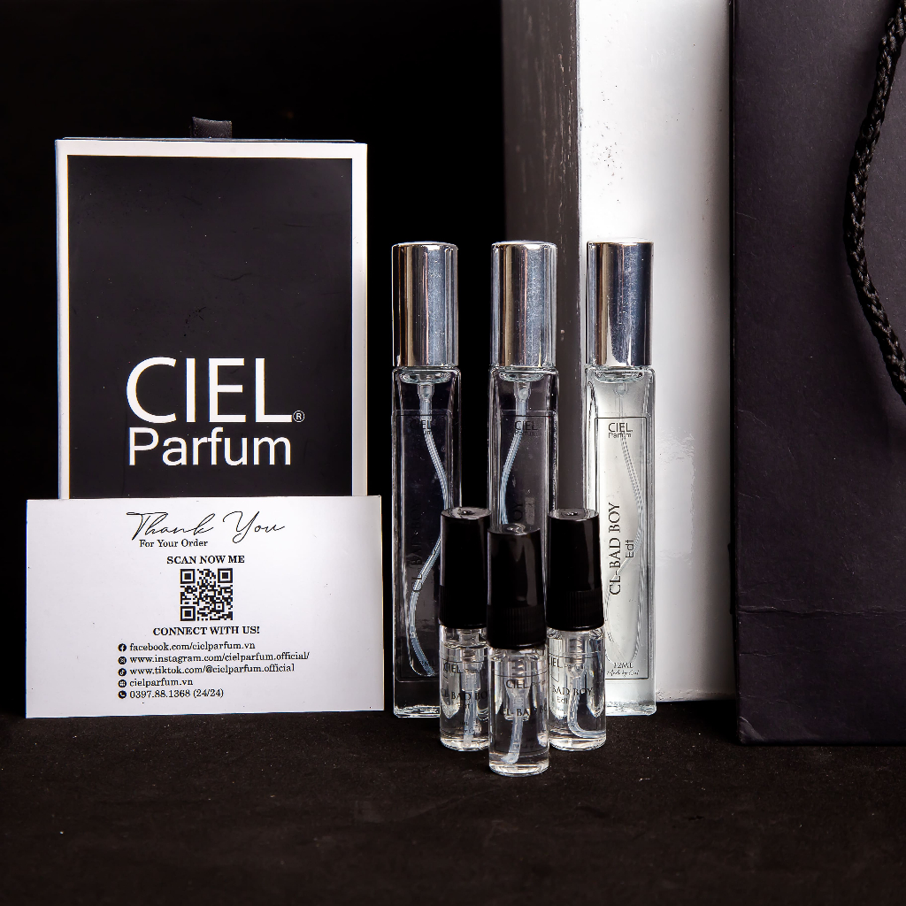 Mô tả Nước hoa nam CL BAD BOY Edt 12ml chính hãng cao cấp CIEL Parfum phong cách sexy, cá tính, cuốn hút - 2