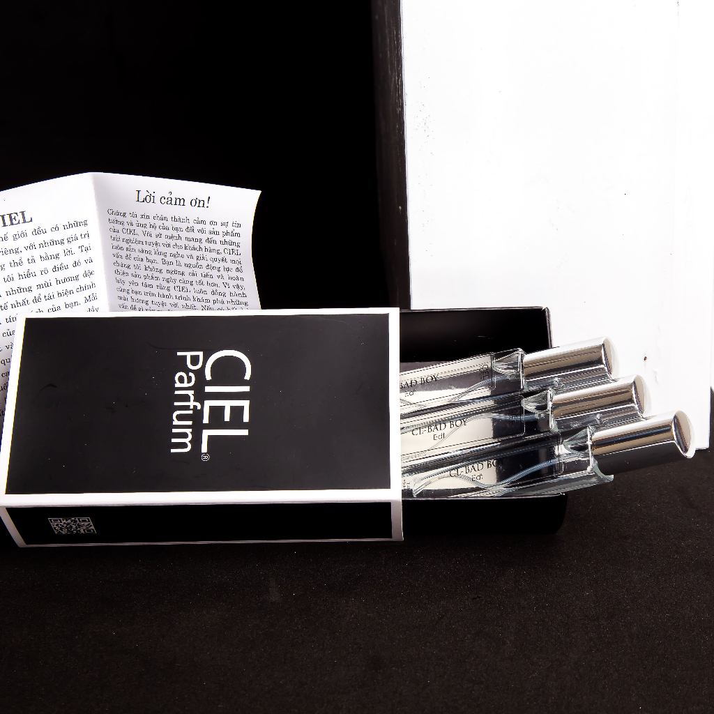 Mô tả Nước hoa nam CL BAD BOY Edt 12ml chính hãng cao cấp CIEL Parfum phong cách sexy, cá tính, cuốn hút - 4