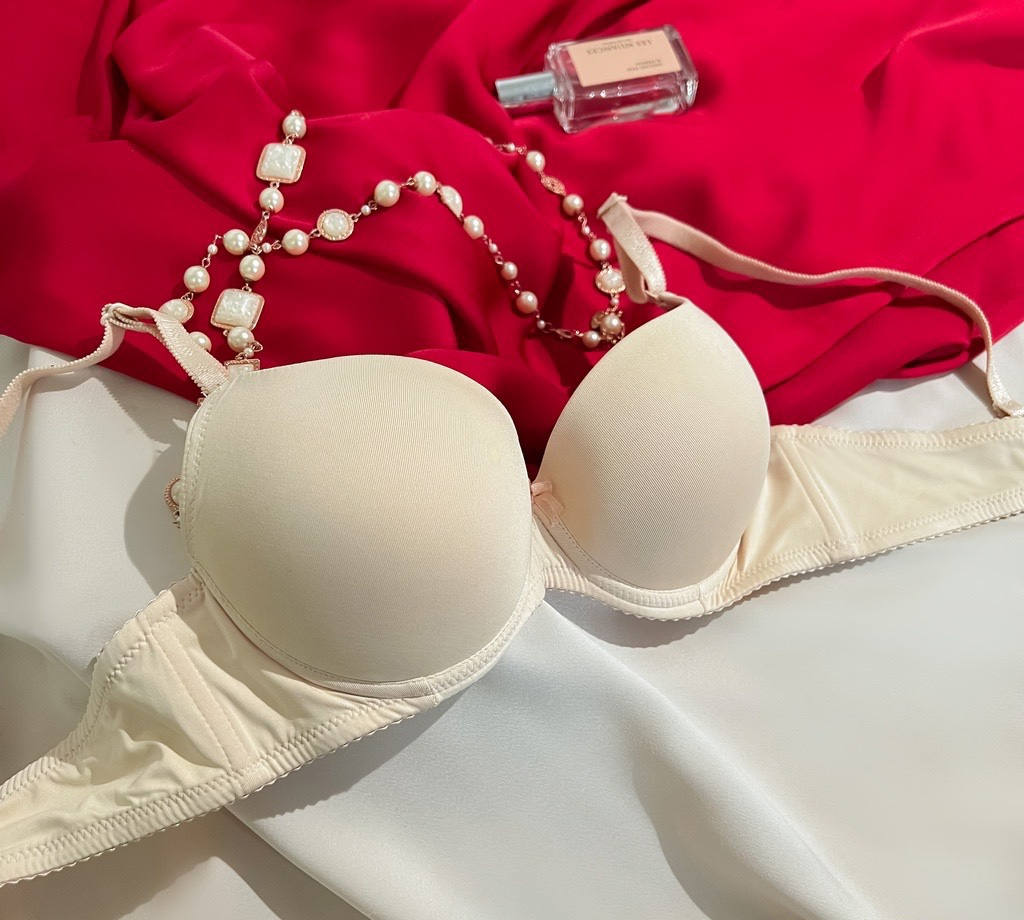 Mô tả Áo ngực nữ Vicci đệm dày 3cm, có gọng siêu nâng đẩy ngực AV.01 - 3