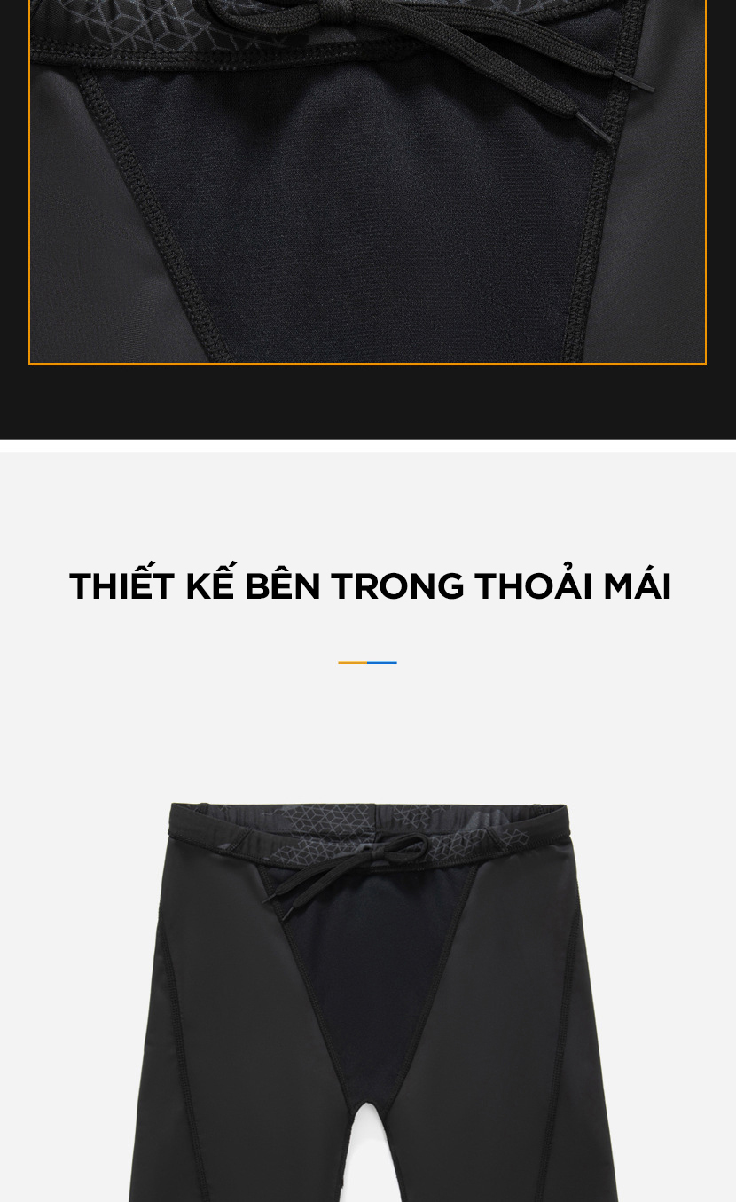 Mô tả Quần Bơi Lửng mẫu 2025 Tặng Kèm Nón Bơi Quần Bơi Nam Hoa Văn Camo Co Giãn Thoát Khí Nhanh Khô Cleacco Boro Sport - 7