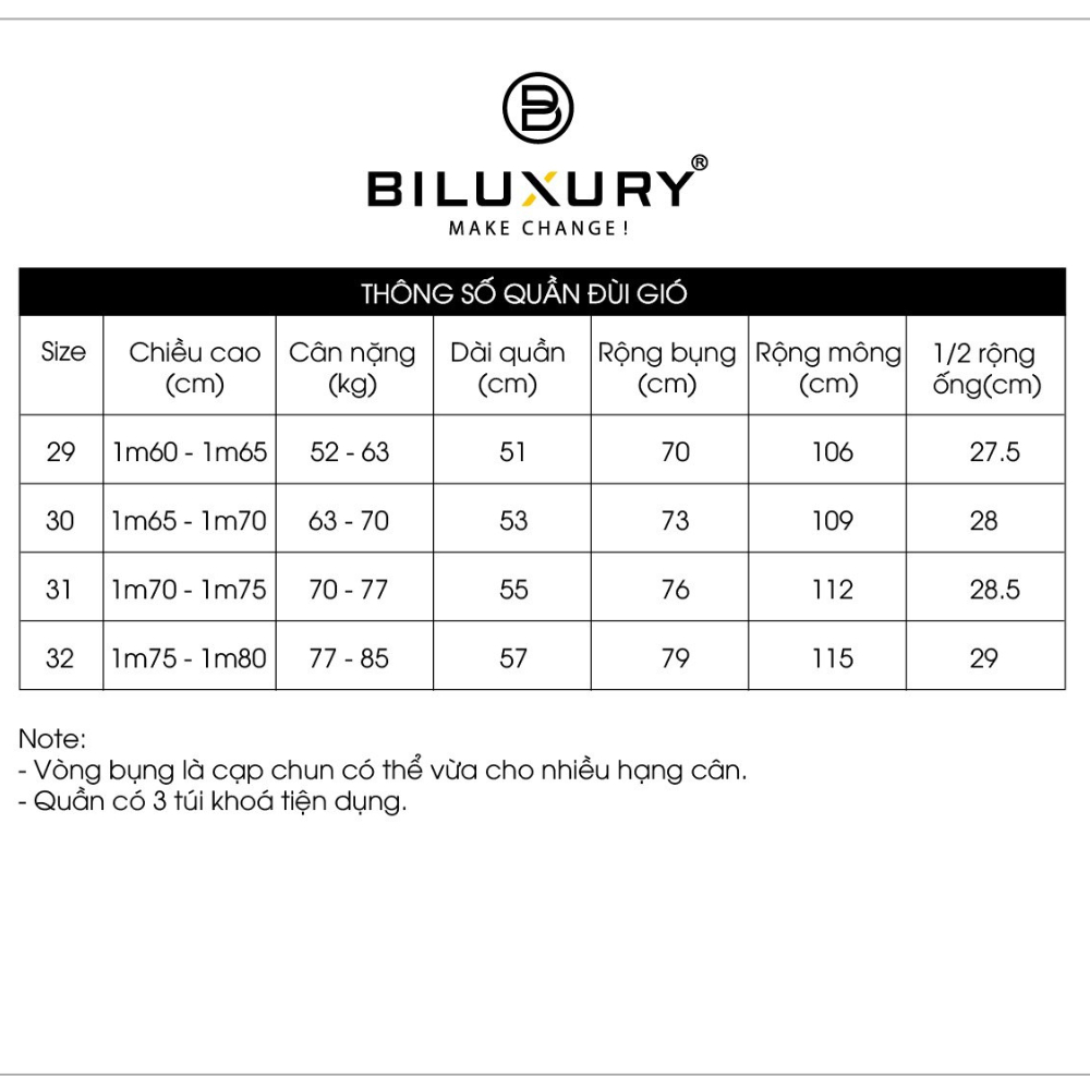 Mô tả Quần Đùi Short Nam Thêu Chữ Kí 9QDGT503 Biluxury Vải Gió Mỏng Mát Không Bai Gião Co Xù Có Túi Trước Sau - 2