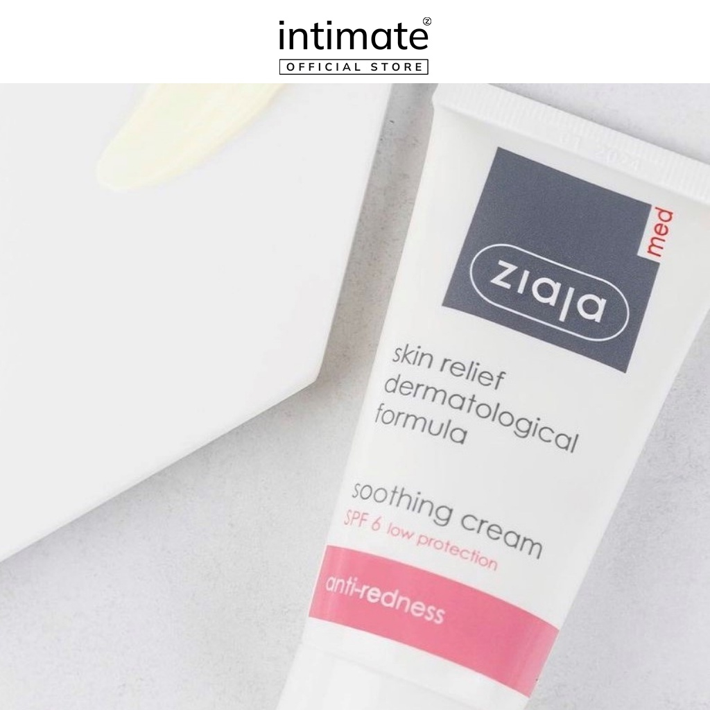 Mô tả Kem Dịu Da Ngừa Mẩn Đỏ Ziaja Med Skin Relief Dermatological Formula Cho Da Nhạy Cảm, Bị Kích Ứng 50ml - 2