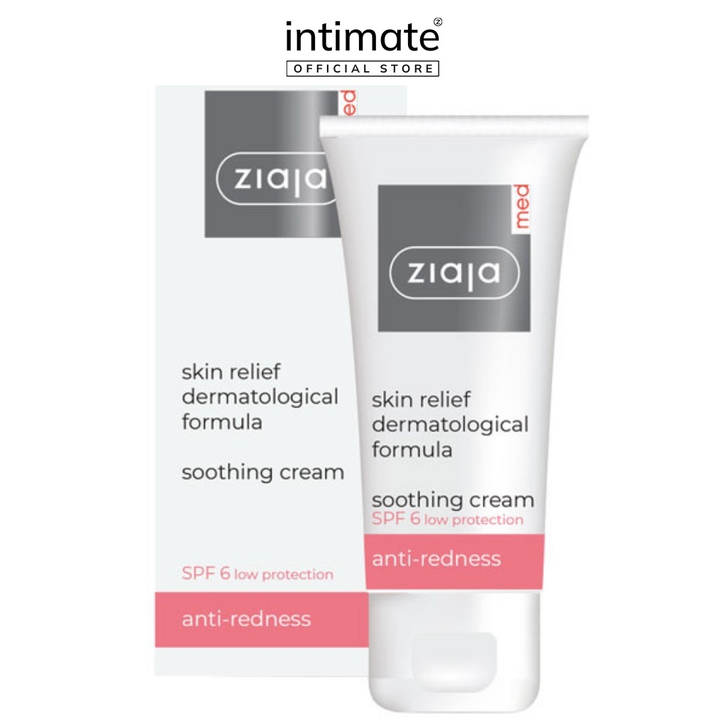 Mô tả Kem Dịu Da Ngừa Mẩn Đỏ Ziaja Med Skin Relief Dermatological Formula Cho Da Nhạy Cảm, Bị Kích Ứng 50ml - 3