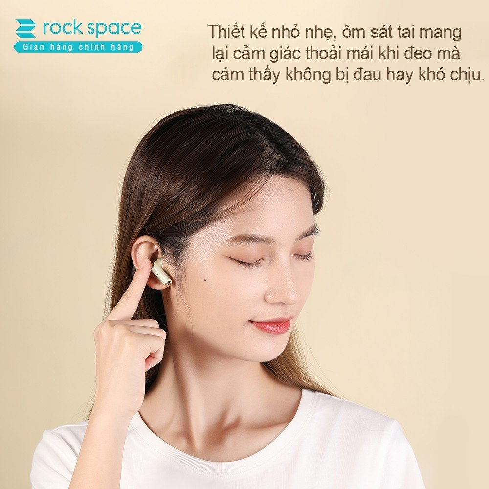 Mô tả Tai nghe bluetooth không dây nhét tai TWS Rockspace Retro sử dụng tới 24h chính hãng bảo hành 1 năm - 3
