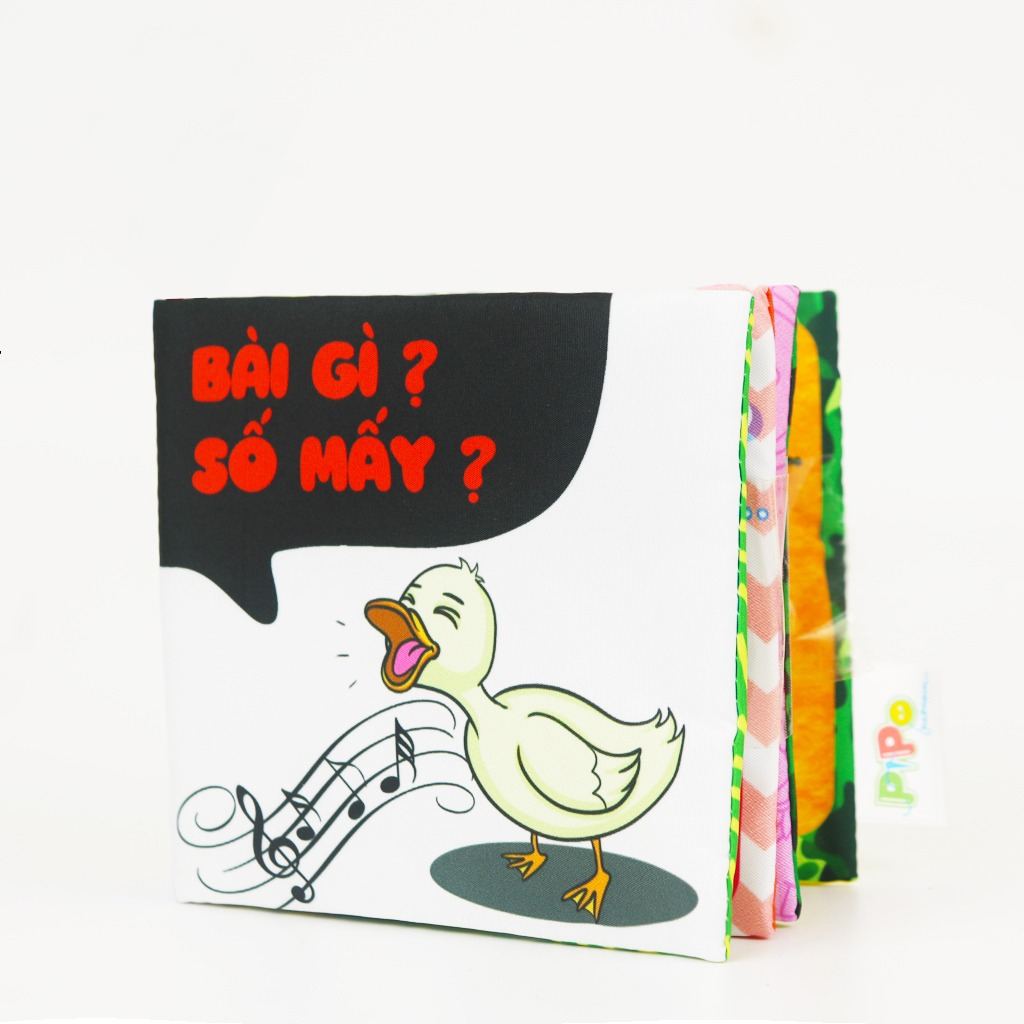 Sách vải PiPoVietnam kích thích thị giác