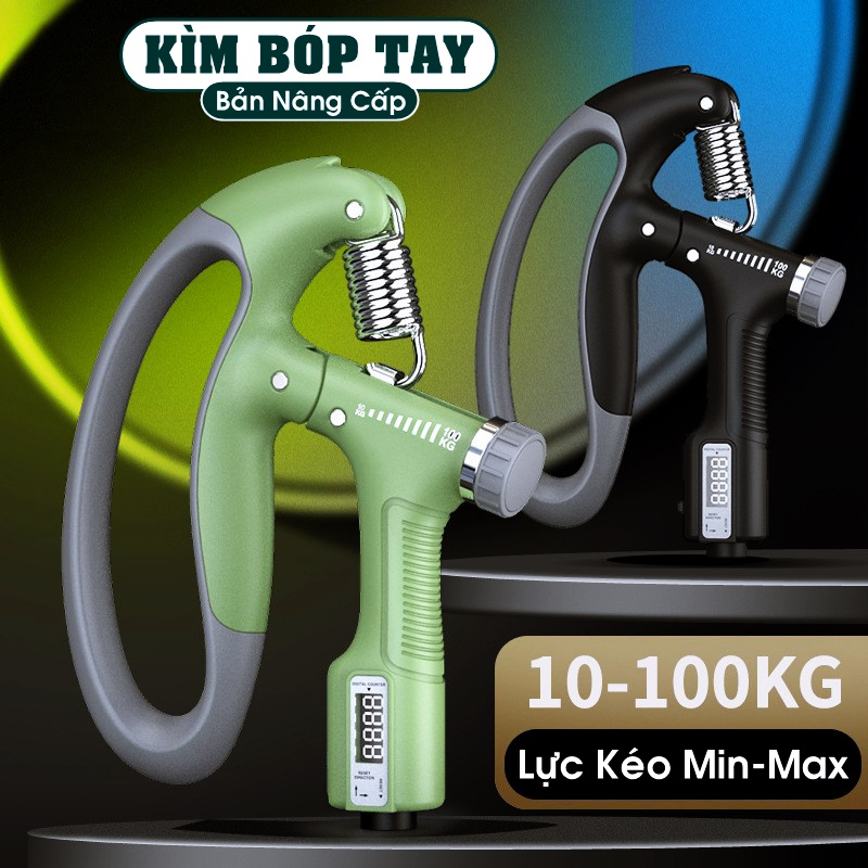 Mô tả Kìm Bóp Tay Điều Chỉnh Lực Từ 10-100kg Tích Hợp Đồng Hồ Đếm Số Điện Tử Đại Nam Sport - 11