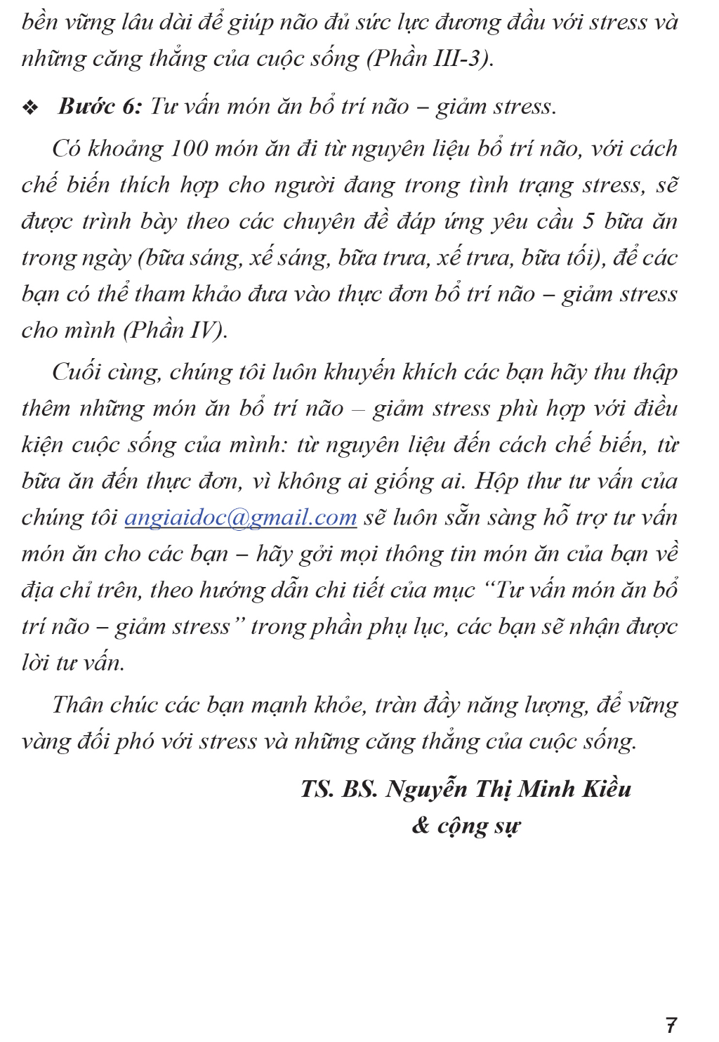 Mô tả Sách - Chế Độ Ăn Bổ Trí Não Giảm Stress - 4