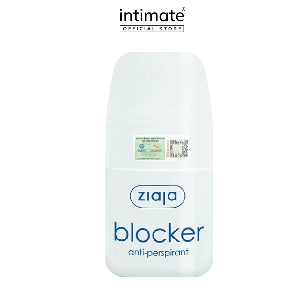 Mô tả Lăn Nách Khử Mùi Kiểm Soát Mồ Hôi Blocker Anti-perspirant ZIAJA Giúp Dưỡng Ẩm, Thẩm Thấu Hoàn Toàn 60ml - 1