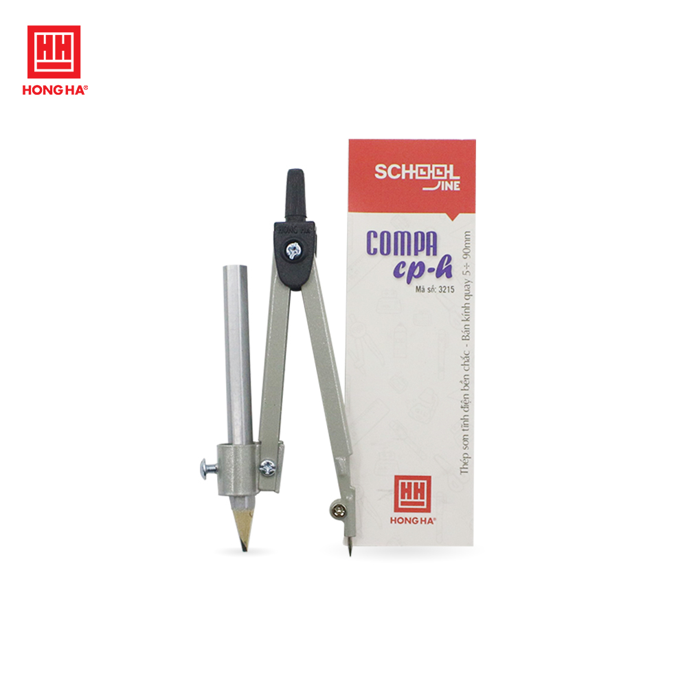 Mô tả Compa bút chì gỗ học sinh CP Hồng Hà - 3215 - 1