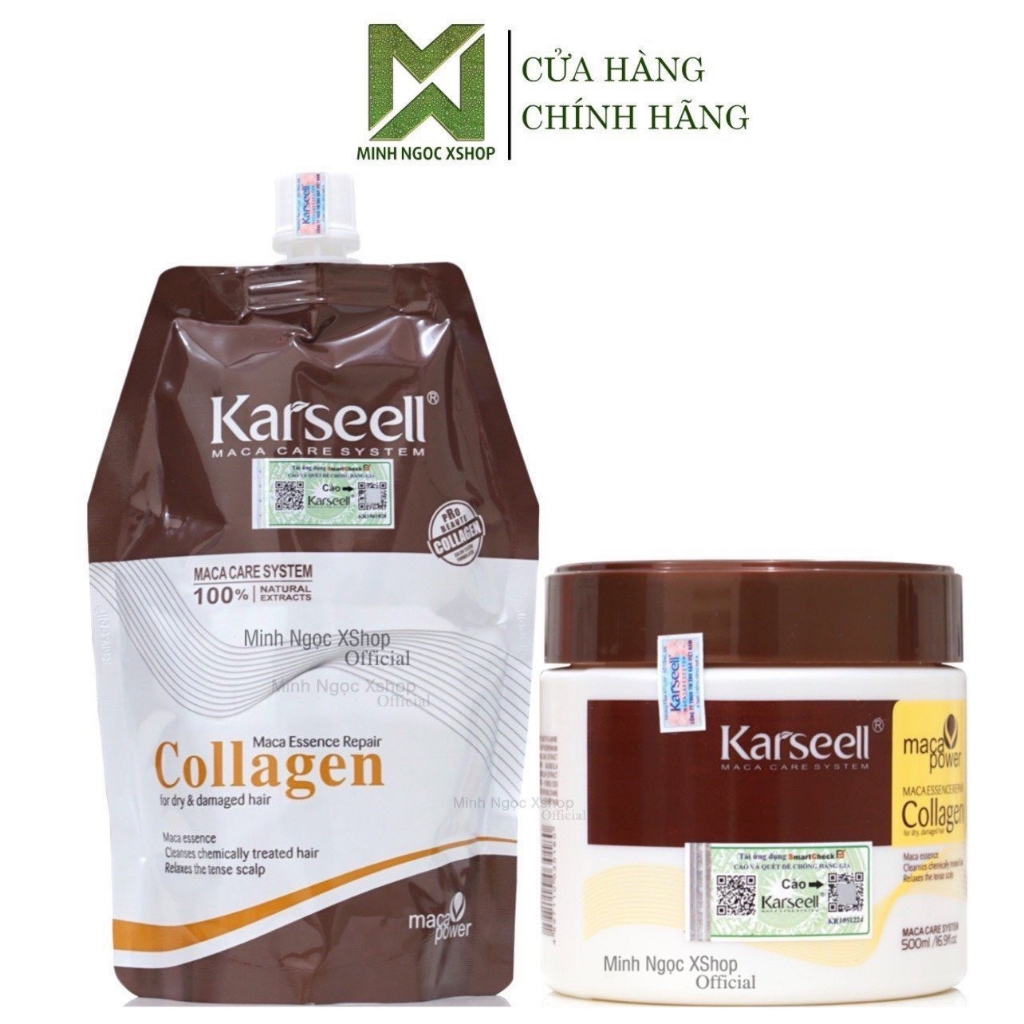 Mô tả Kem ủ tóc phục hồi siêu mượt Collagen Karseell - Vitalycil 500ML, tóc đẹp chuẩn salon ngay tại nhà - 2