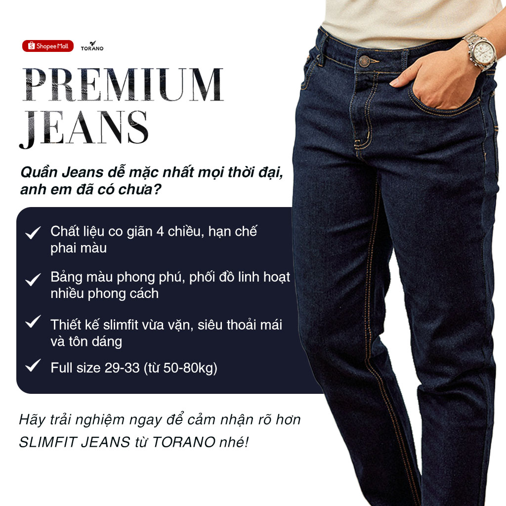 Chi tiết túi quần jeans TORANO